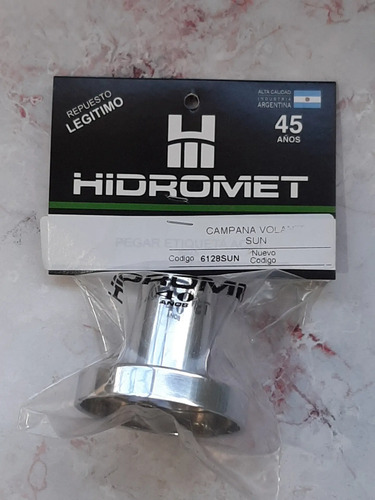 Campana Sun Repuesto Hidromet Cromada 6128sun - Imagen 2