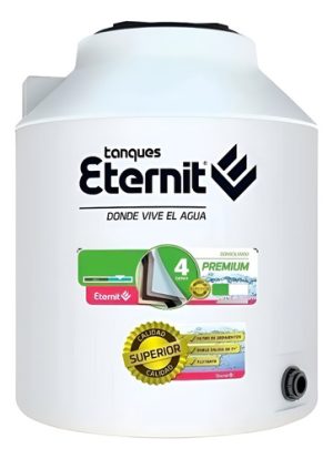 Tanque De Agua Eternit Cuatricapa 1100 Lts Blanco