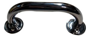 Barral De Seguridad Para Baño De 25 Cm Cromado - Soldart Plateado