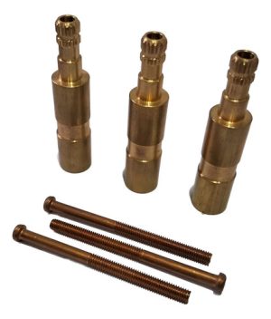 Prolongador Ducha Evolution X 3 Unid 0234 Repuesto Hidromet Dorado