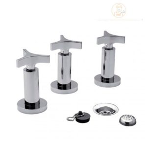 Grifería Fv Triades Para Bidet Baño Cromo 295/c3 Ceramico 5 Años