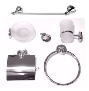 Kit Accesorios De Baño Kahlo 6 Piezas