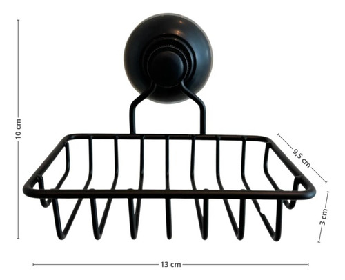 Set De Artículos Para Baño Cromados Con Sopapa Color Negro Negro - Imagen 3