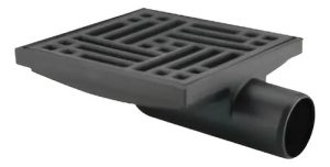 Embudo Horizontal D/63mm C/reja Plástica D/20x20 - Duratop