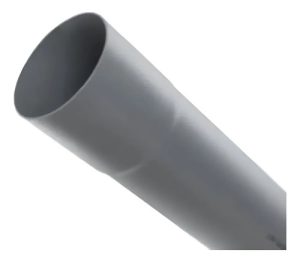 Caño De Pvc Soldable De 75mm X 6 Metros Color Gris