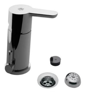 Griferia Baño Fv Puelo 189/b5 Bidet Monocomando Canilla Plateado