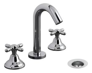Griferia Fv Newport Lavatorio 207/b2 Cromo Baño Plateado Cromado