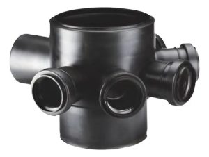 Pileta De Patio D/110 C/sal. D/63 Y 5 Entr. D/40 - Duratop