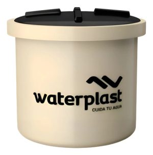 Tanque De Agua Waterplast Tricapa Crema 100 Litros 64x47cm Beige