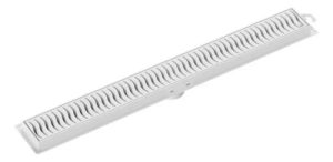 Rejilla Lineal 50 Cm Pvc Blanco Tigre Desagüe Moderno