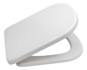 Asiento Tapa Inodoro Adaptable Bari Ariel Urea Caída Lenta Blanco