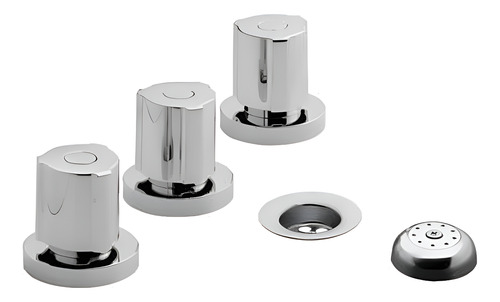 Griferia Fv Radal Bidet Baño 295/c7 Cromo Cromo Cromado