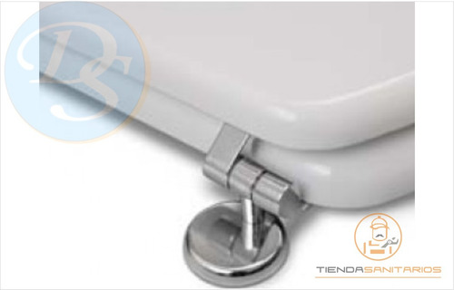 Asiento Tapa Inodoro Mdf Laqueado Blanco Andino Derpla Blanco - Imagen 3