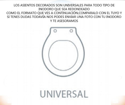 Tabla Tapa Asiento De Inodoro Decorada Universal. Oferta!!! - Imagen 6