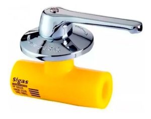 Valvula Esférica 25mm Sigas Llave Fusion Ds Sanitarios