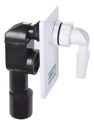 Sifón De Pared Para Lavarropas - Duratop Blanco