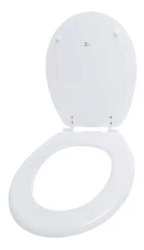 Asiento Tapa Madera Laq Para Roca Capea Italiana Herrajes Ny Blanco