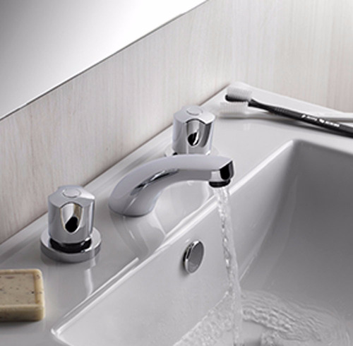 Combo De Grifería Baño Fv Pampa Completo 0900.03/b6 Cromo - Imagen 2