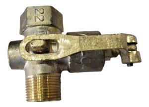 Llave Candado 3/4 Mh De Bronce Gas Aprobada