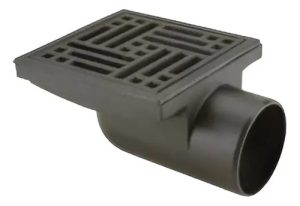 Embudo Horizontal D/110mm C/reja Plástica D/20x20 - Duratop