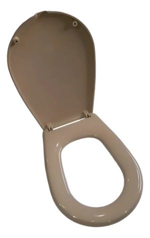 Tapa Asiento Inodoro Ariel 406-587 Adaptable Pilar Dorado Dorado Oscuro