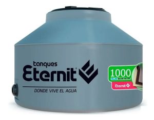 Tanque De Agua Eternit Bajo Techo Tricapa 1000 Lts Gris