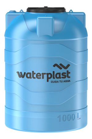 Cisterna Dual De 1000lt - Waterplast Azul Marino