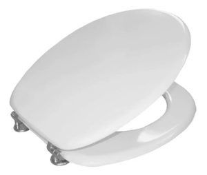 Tapa Asiento Inodoro Ariel Para Florencia Hdf He Cromo Ferru