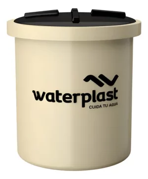 Tanque De Agua Waterplast Tricapa Color Crema 150 Litros Col Beige