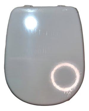 Tapa Asiento Inodoro Para Adriático Blanco H/nylon - Ariel Blanco