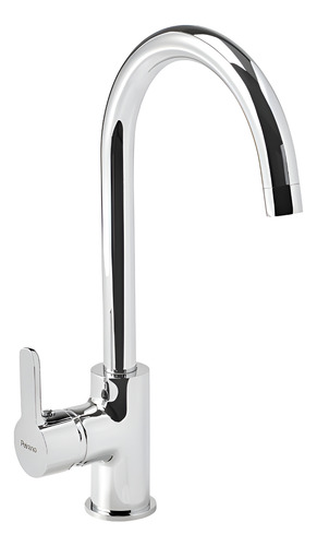 Grifería Monocomando Para Mesada Adra 20-162 - Peirano Plateado Brillante