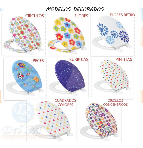 Tabla Tapa Asiento De Inodoro Decorada Universal. Oferta!!! - Imagen 7