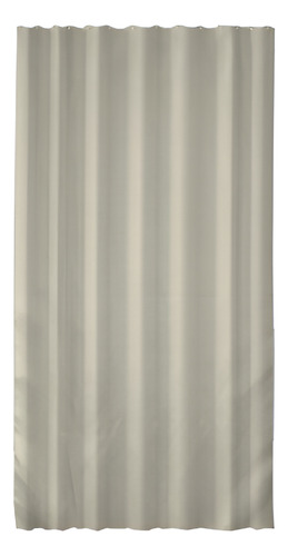 Cortina Baño Premium Puntos Natural + Ganchos Beige Puntitos Natural