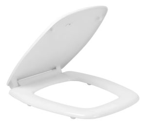 Tapa Asiento Inodoro Adaptable Verona Urea Cierre Suav Derpl Blanco