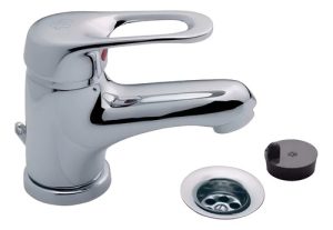 Griferia Baño Lavatorio Fv Arizona Plus Monocomando 181/b1 Plateado Cromado