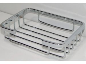 Jabonera Rejilla Acero Inoxidable Cromada Baño Derpla