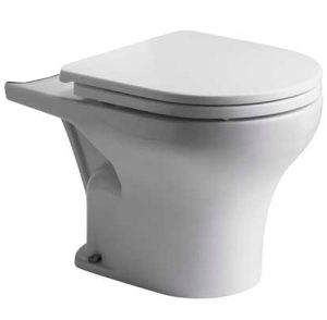 Inodoro Veneto Largo Ferrum Blanco Itlmj Blanco