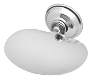 Jabonera De Bronce Cromado Linea Argenta - Majos Plateado