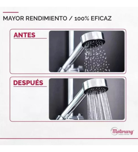 Bomba Presurizadora Motorarg Tip 2 Para Mas Presión De Agua - Imagen 3