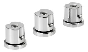 Grifería Para Bidet Doble Comando - Malba 70-058 - Peirano Plateado Brillante