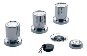 Grifería Bidet Fv Allegro Cilíndrica Cromo Baño 295/15 Plateado Cromado Garantia Del Fabricante