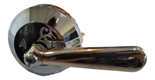 Llave De Gas 1/2 Bronce Con Campana Cromada Aprobada Mh - Imagen 3