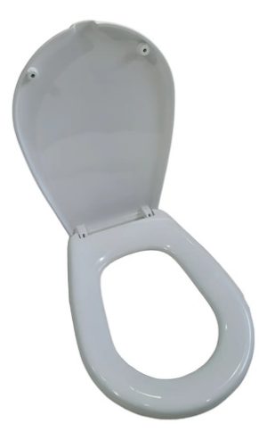 Tapa Asiento Inodoro Ariel 406-510 Adaptable Pilar Blanco Blanco