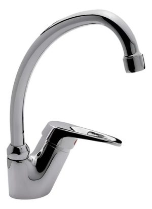 Griferia Cocina Mesada Fv Arizona Monocomando 423/b1 Pico Mo Cromo