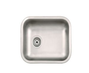 Bacha Cocina Mi Pileta 243 Simple Acero 44x34x15 Plateado