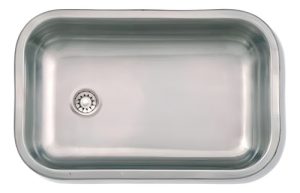 Pileta Cocina Acero Inoxidable Simpl 103p 52x32x18 Economica Plateado
