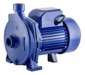 Bomba De Agua Centrífuga Qc100 Vasser 1hp 24mts 90 L/min Azul Monofásica