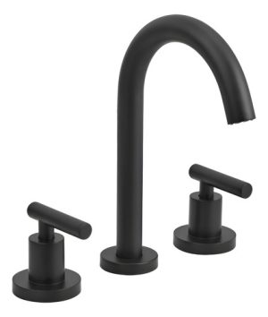 Grifería Para Lavatorio Color Negro Adra 60-162n - Peirano Negro Mate