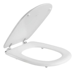 Tapa Asiento Inodoro Para Adriático Blanco H/metal Derpla