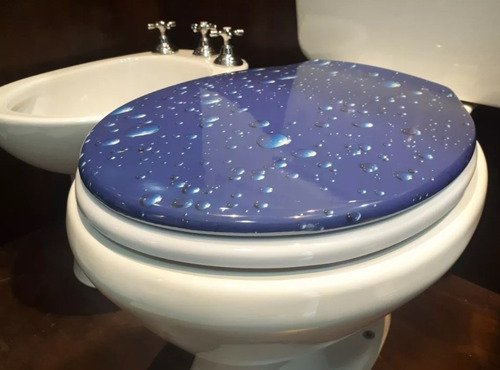 Tabla Tapa Asiento De Inodoro Decorada Universal. Oferta!!! - Imagen 4